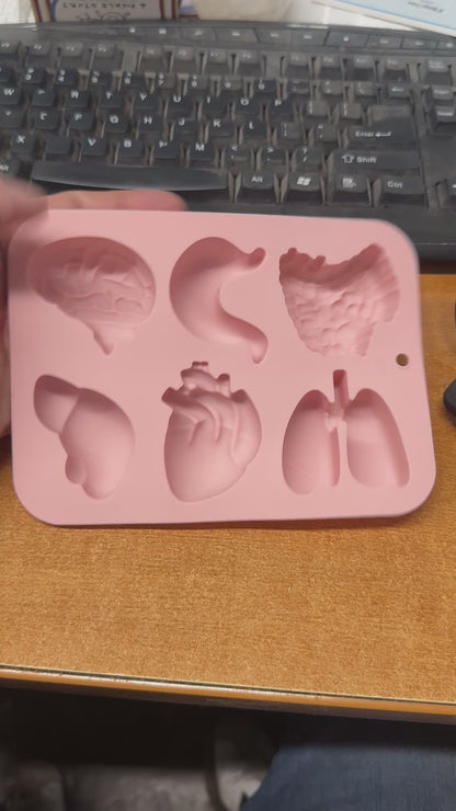 Molde de silicona de 4 formas 1 pieza