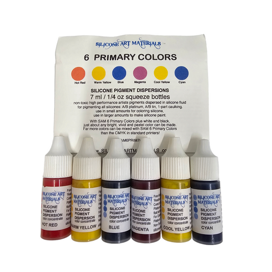 Silicone Dispersion Primer 7ml 6pc Set