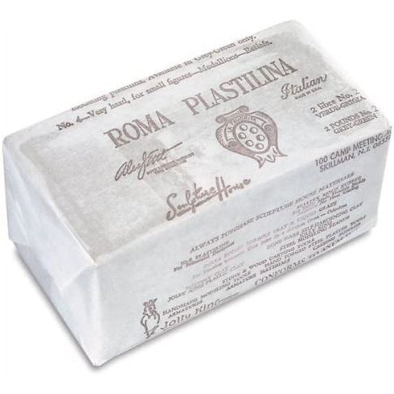 ROMA #4 Plastilina Putih 2lb