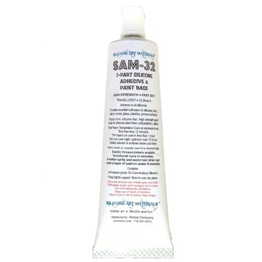 SAM 32 Silicone Art Medium and Adhesive 3oz Tube