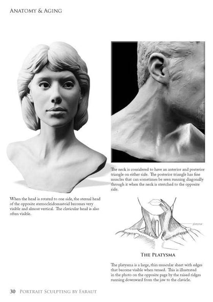 Portrait Sculpting: Anatomy & Expressions in Clay Faraut Book #1