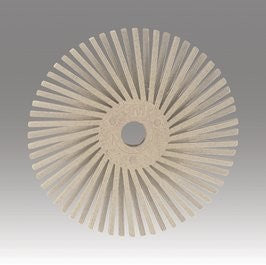 Scotch-Brite™ Radial Bristle Disc 1'' White 120Grit (24 Pack)