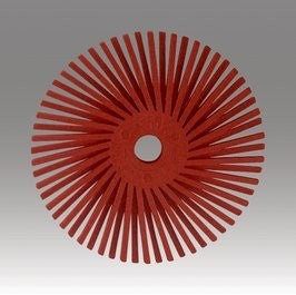 Scotch-Brite™ Radial Bristle Disc 9/16'' Red 220Grit (48 Pack)