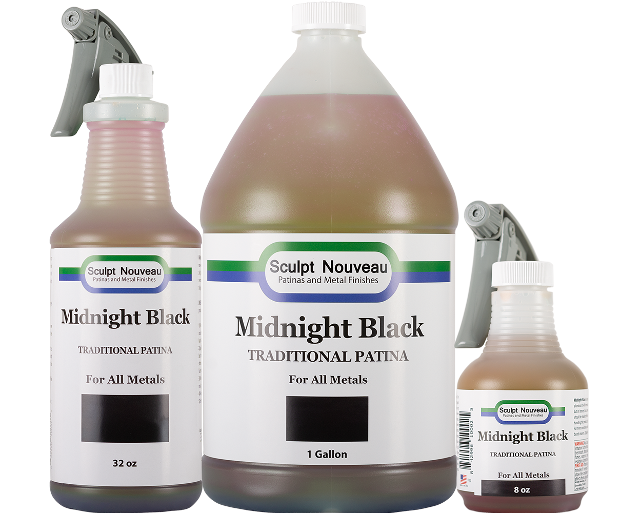 Traditional Midnight Black Patina – The Compleat Sculptor, Inc