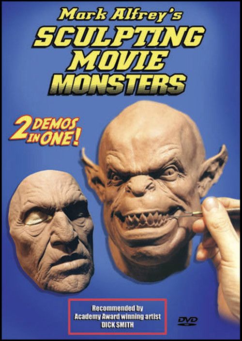 Esculpiendo Película Monstruos Mark Alfrey DVD