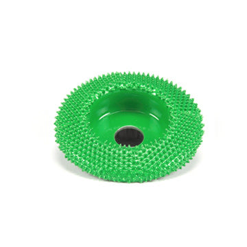 2" Disc Wheel Flat Face Green Coarse Grit Burr