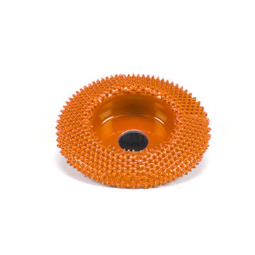 2" Disc Wheel Flat Face Orange Ex-Coarse Grit Burr