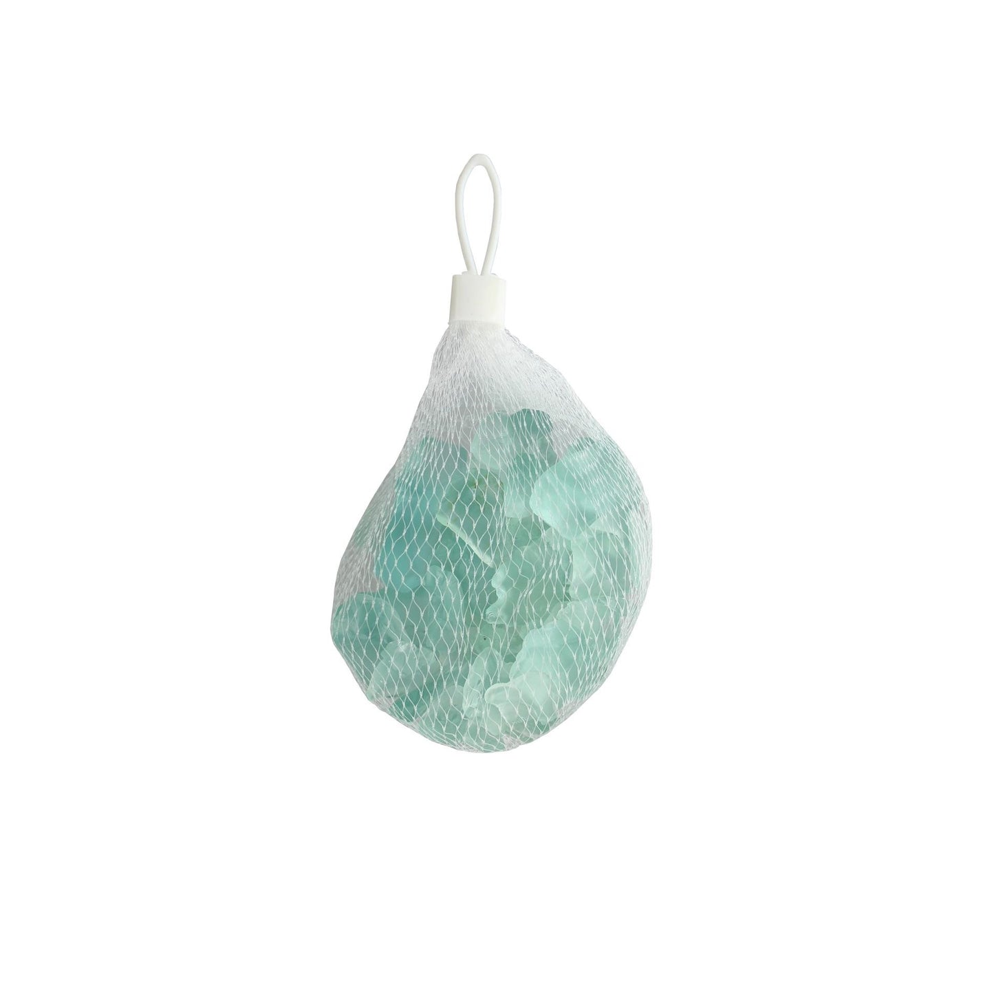 Sea Glass in Mesh Bag Turquoise 12oz