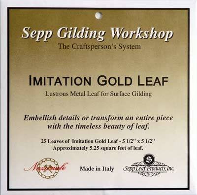 Imitation Gold Leaf Book 25 Sheets