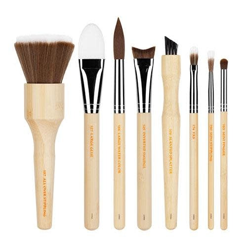 SFX Brush Set 8 pc. with Double Pouch (3rd Collection)