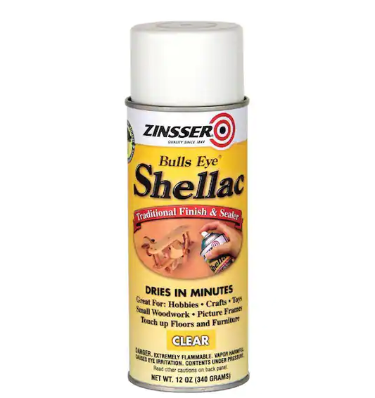 Shellac Clear 12oz Spray Can