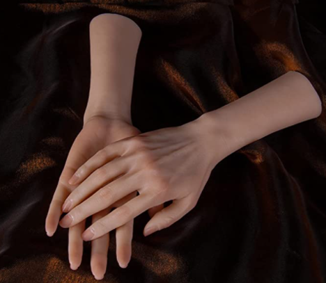Silicone Hands Female Pair