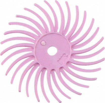 Scotch-Brite™ Radial Bristle Disc 9/16'' Pink Pumice (48 Pack)