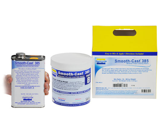 Kit de prueba Smooth-Cast™ 385 (3,6 lbs/1,63 kg) Pedido especial