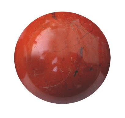 Esfera de jaspe rojo - 1,5 pulgadas