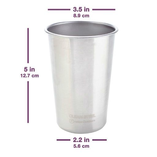 Stainless Steel Wax Cups 16oz