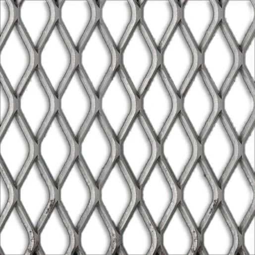 Expanded Stainless Steel Diamond Mesh 13x13