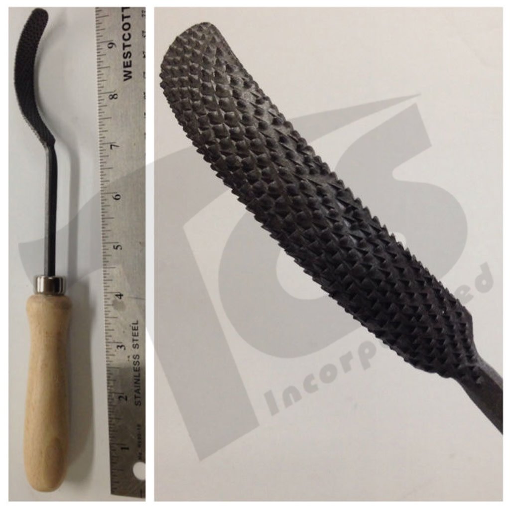 2 Handled Rasp Steel Handled Rasps #666 – The Compleat Sculptor, Inc