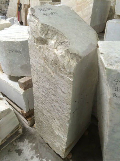 951lb Carrara bianco 50x18x17 #341003