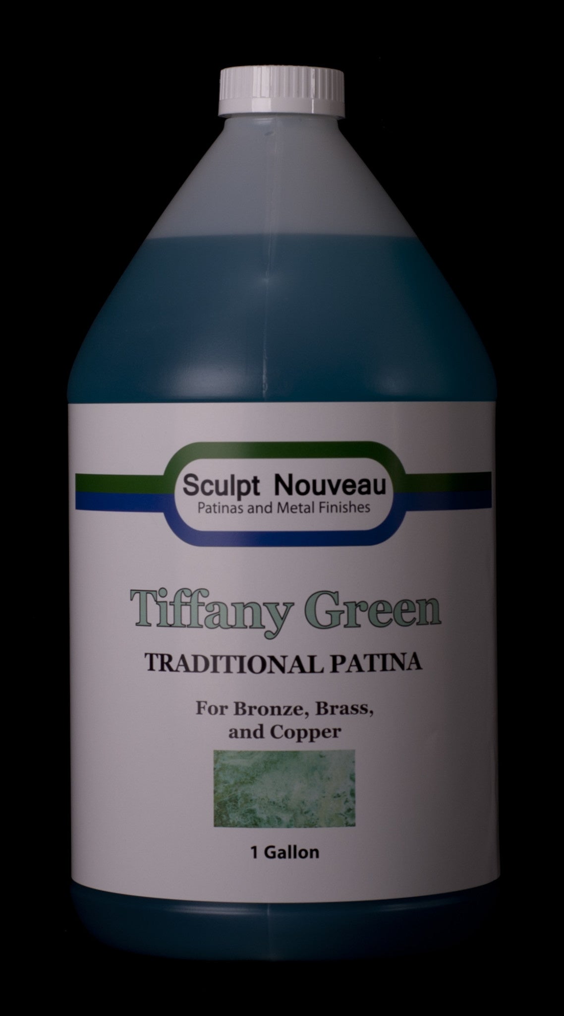 Traditional Tiffany Green Patina