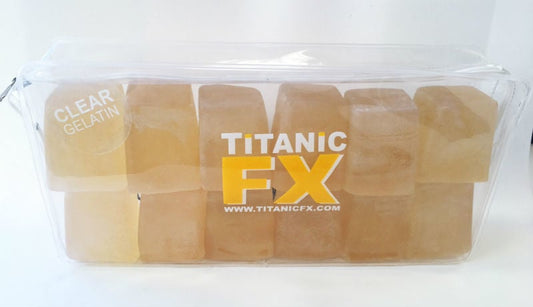 TITANIC FX PROSTHETIC GELATIN - CLEAR/UN-COLOURED (1KG)