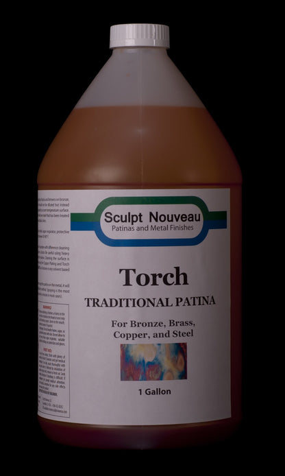 Traditional Torch Patina