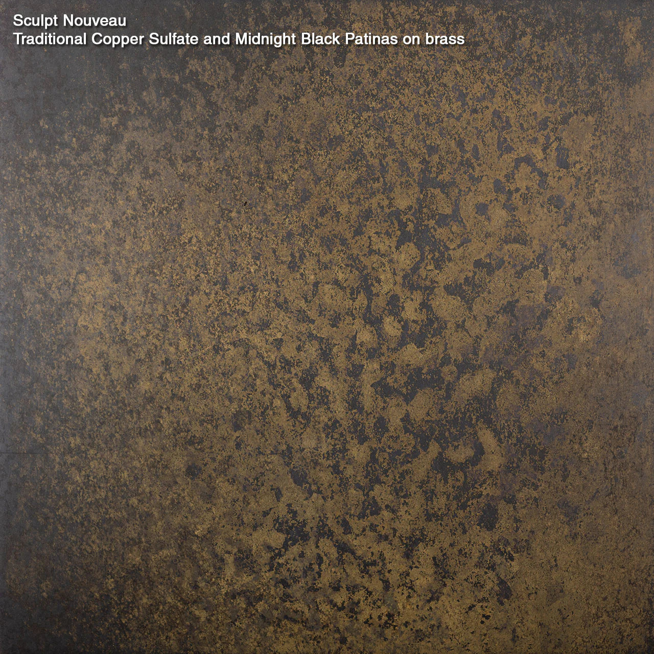 Traditional Copper Sulfate Patina