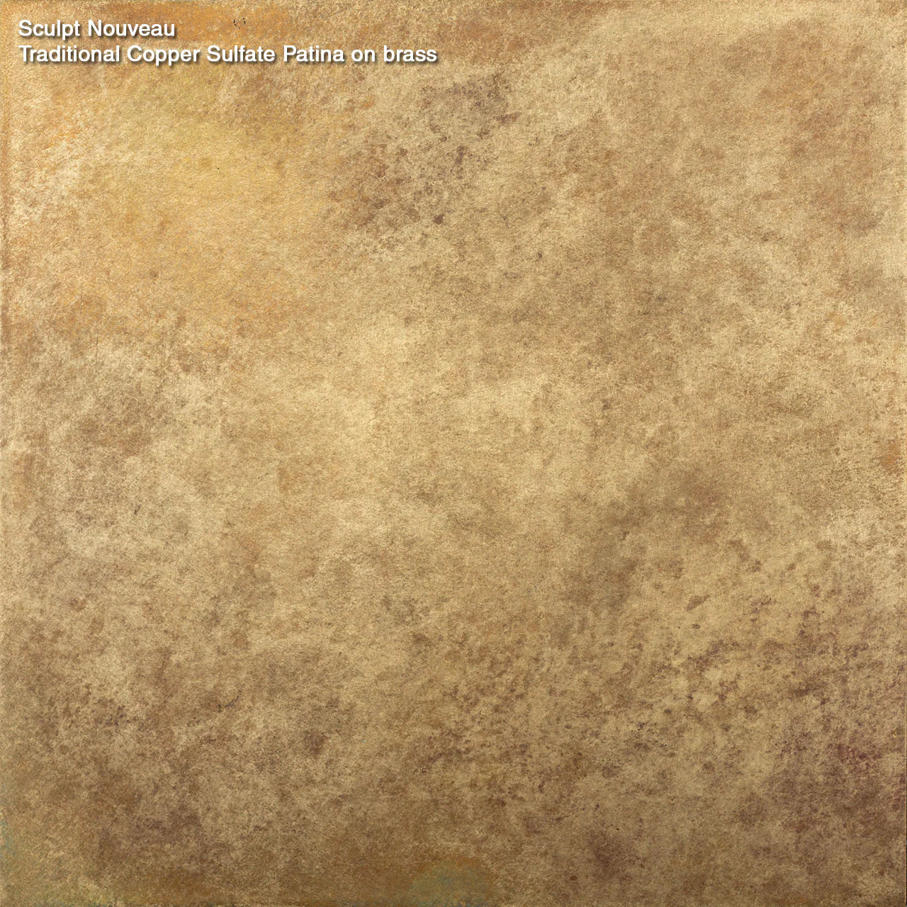 Traditional Copper Sulfate Patina