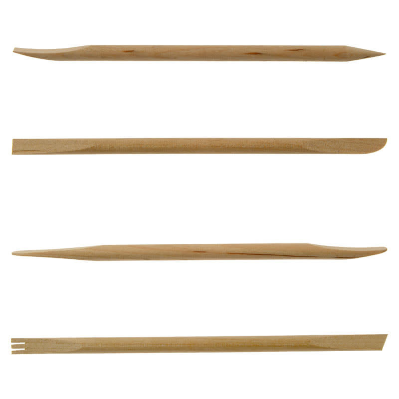 Mini Wood Clay Tools (Set of 4)
