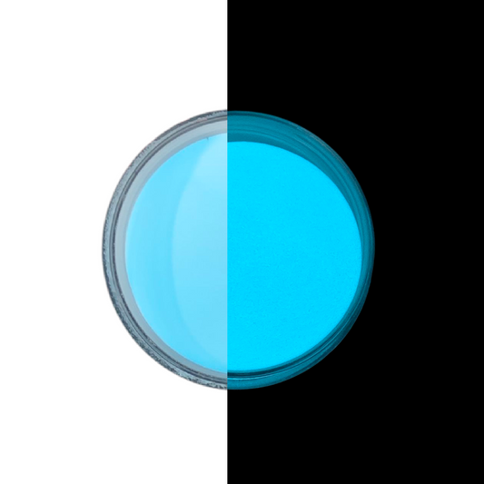 Glow-In-The-Dark Pigment Turquoise 1oz