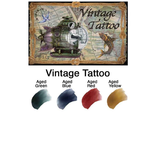 Bluebird Palette Vintage Tattoo