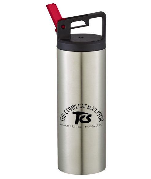 18 oz. TCS Stainless Steel Water Bottle with Carry Handle