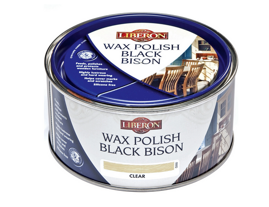 Liberon Wax Polish Black Bison Clear (amber)